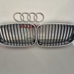 Grile radiator Bmw Seria 1 (E81/E82/E87/E88), 2007-10.2013 Crom/crom/negru,