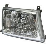 Faruri Dreapta/Stanga (HB3/HB4, electric, fara motoras, culoare insert: argintiu) se potrivește: TOYOTA LAND CRUISER 100