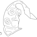 Carenaj stanga fata Mini F57 LCI [2021-2024]